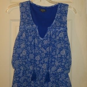 Blue summer dress